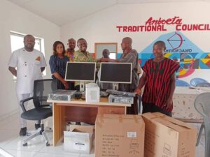 Ho West: MP donates office equipment to Anfoeta Traditional Council